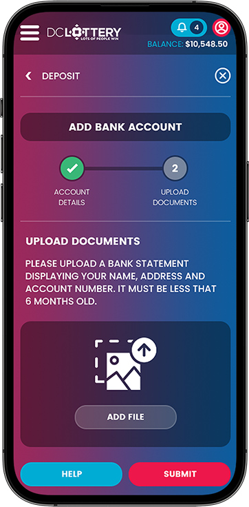 Intralot Mobile Screen